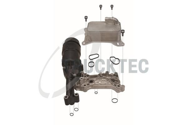 0218141 Trucktec Корпус маслофильтра